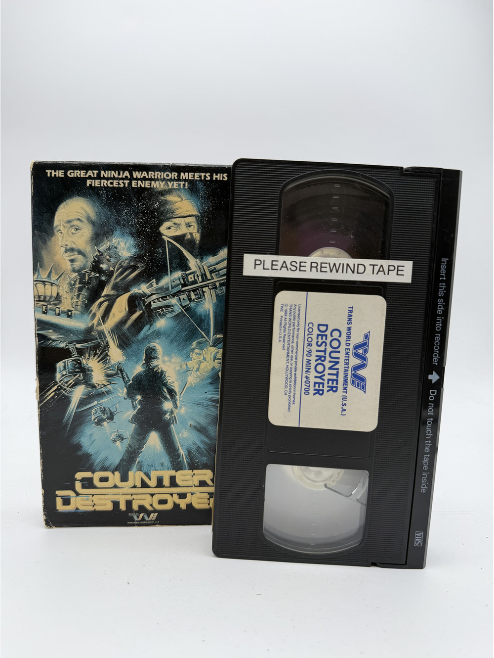 Counter Destroyer VHS Tape Prepack Item
